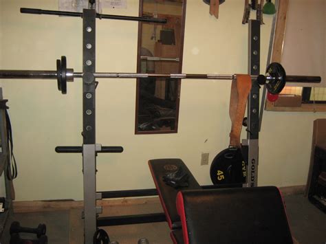 McElmurray's Mountain Retreat!: Gold's Gym olympic size weight bench ...