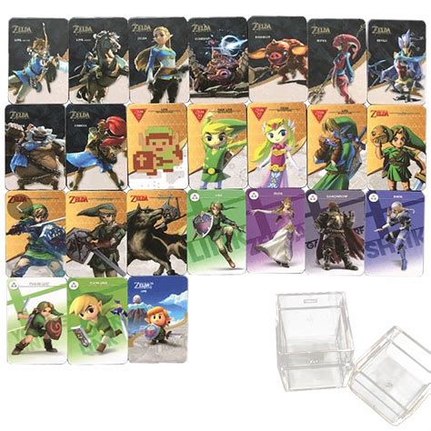 Buy 24pcs Collectable Accessories Game Cards Zelda Breath Of The Wild ...