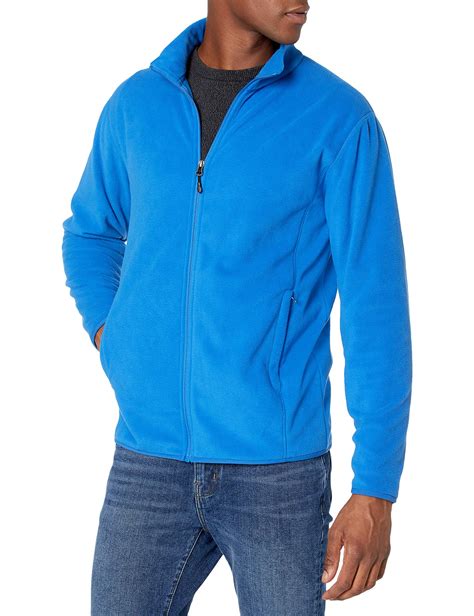 Snapklik.com : Essentials Mens Full-Zip Fleece Jacket