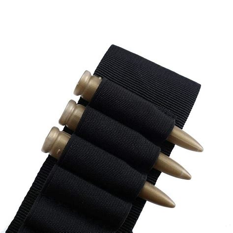 PROTOW 50 Rounds Rifle Bullet Cartridge Bandolier Shotgun Ammo Belt ...