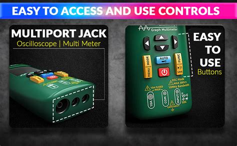 amiciSense 3 in 1 Digital Oscilloscope, Multimeter & Electrical Test ...