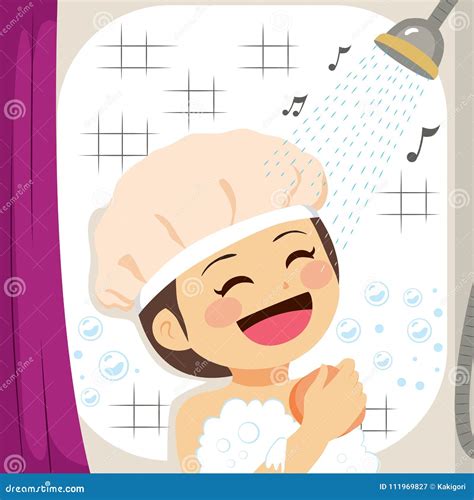 Shower Singing Stock Illustrations – 226 Shower Singing Stock ...