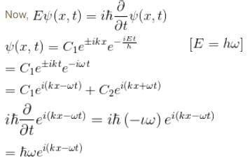 Which of the following is true in case of a free particle?a)The ...