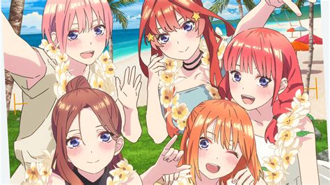 The Quintessential Quintuplets Honeymoon Arc Anime Reveals Teaser ...