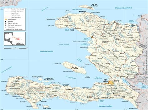 Haiti Maps | Printable Maps of Haiti for Download
