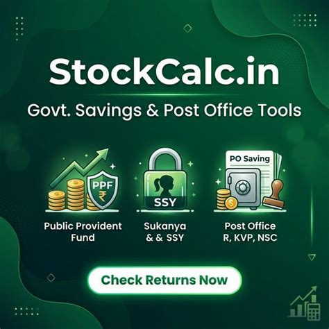 NSC Calculator (2026): National Savings Certificate Returns (एनएससी ...