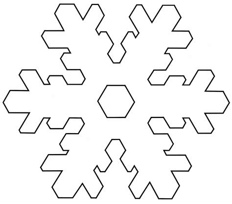 Free Printable Paper Snowflake Templates - Get What You Need For Free