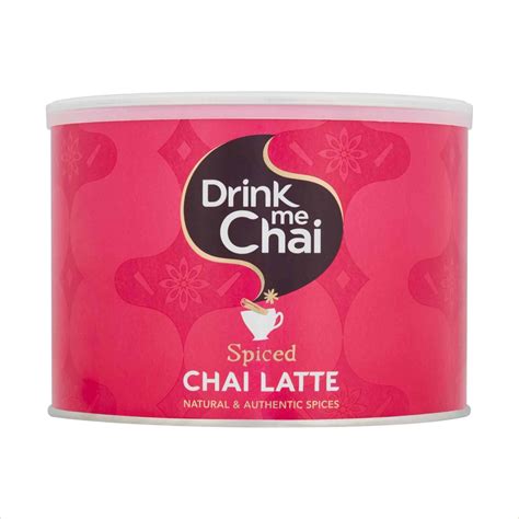 Drink Me Chai Spiced Chai Latte Powder 1kg Tin | Clumsy Goat Coffee