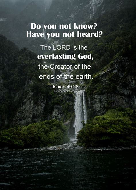 Bible Verses About Nature