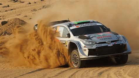 Evans' title hopes hit by puncture at Rally Saudi Arabia | motorsport ...
