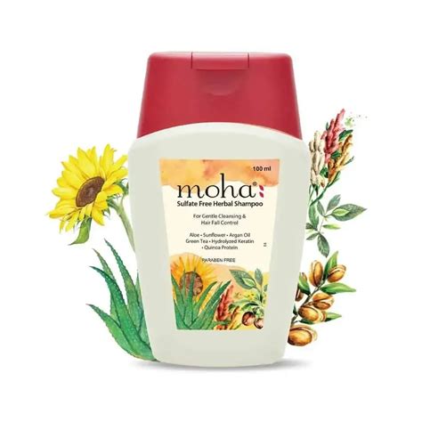 Charak Pharma moha: Sulfate Free Herbal Shampoo