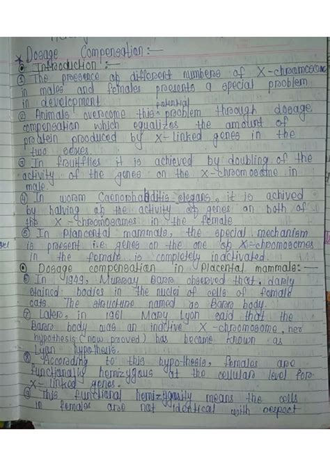 SOLUTION: X inactivation or lyonization in humans - Studypool