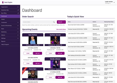 Venue Ticketing Software | Seat Engine
