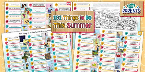 101 Things to Do This Summer