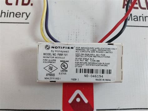 Notifier Fmm-101 Mini Monitor Module – Aeliya Marine Tech