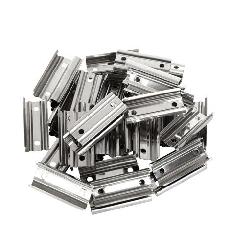 Buy 50 Pack Led Channel Corner Connector, 45x20mm U-Shape Aluminum LED ...