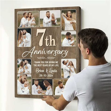 7th wedding anniversary gifts for husband 60 photos - Vianawedding.com