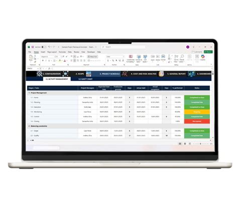 Tutorial Excel Project Planner 的图像结果