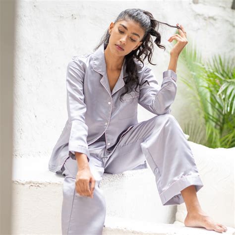 Buy Sleepwear For Women | Satin - Dandelion Dreams