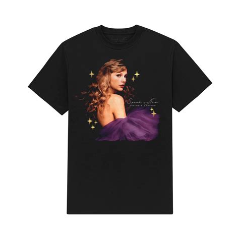 Speak Now (Taylor's Version) Black T-Shirt – Taylor Swift Official Store