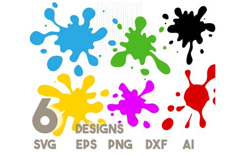 Image result for Splatter Pattern SVG