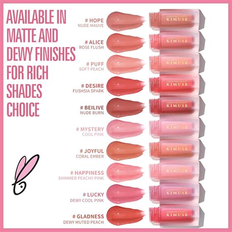 KIMUSE Liquid Blush, Long-Wearing Pigmented Soft India | Ubuy