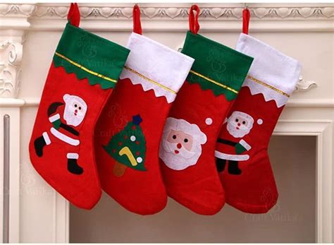 Buy BAOTUJIA 4Pcs Christmas Stockings Decoration Christmas Hanging ...