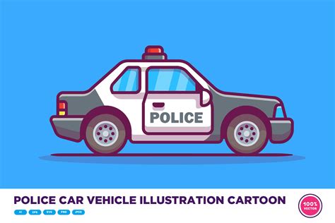 Cartoon Police Car Images