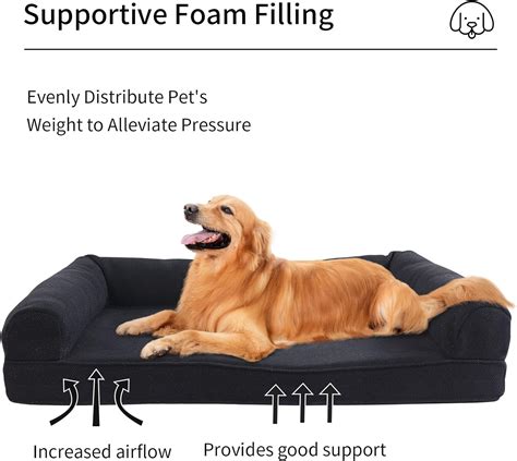 Buy ROYALAY Chew Orthopedic Dog Bed, Waterproof Dog Bed Mat Online at ...