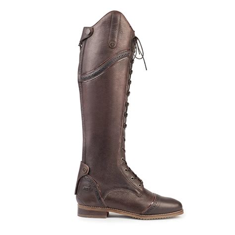 Womens/Ladies Maddalena Leather Long Riding Boots (Brown) | Decathlon