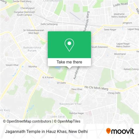 How to Get to Jagannath Temple in Hauz Khas in Delhi by Bus, Metro or ...