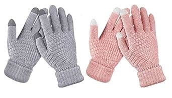 Buy ANESHA Winter Gloves Men Women Touch Screen Glove Cold Weather Warm ...