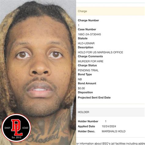 Lil Durk arrested in Florida due to murder-for-hire case