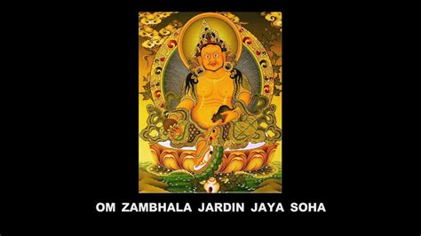 黄财神Dzambhala(Jambhala) God of Wealth Mantra: Om Dzambhala Jalendraye Soha #黄财神心咒 #Jambhala #Buddha