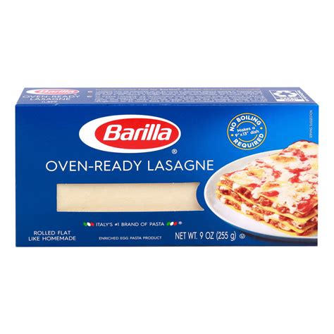 Barilla Oven-Ready Lasagne 9 oz Online at Best Price | Pasta | Lulu KSA ...