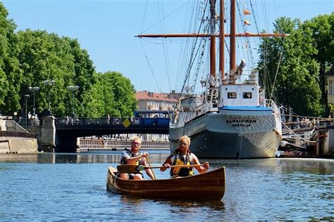 2023 Cedar canoe tour in Klaipeda - ideal for Cruise Ship travelers.
