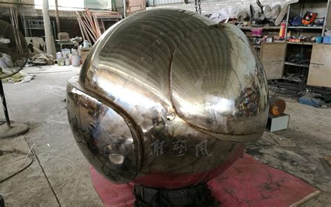 金属雕塑_现代城市火龙不锈钢空心球 焊接镂空球雕塑装饰大型圆球摆件 - 阿里巴巴