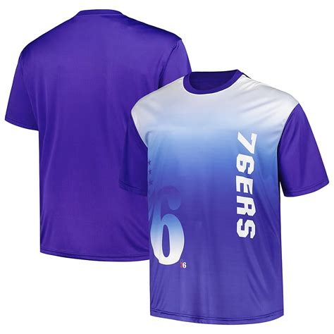 Philadelphia 76ers Big Tall Sublimated T-Shirt | Academy