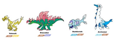 Complete Galar fossils (redux) by JWNutz on DeviantArt