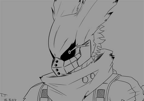 Deku Mask Drawing