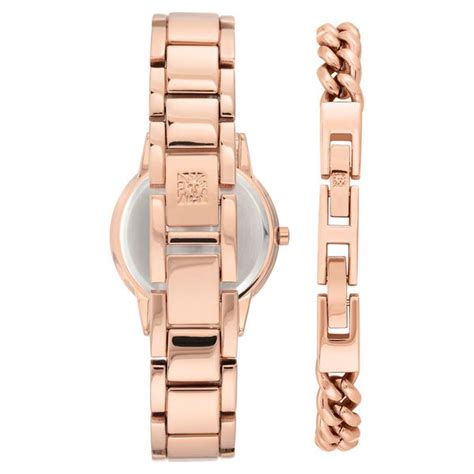 Buy Online Anne Klein Quartz Analog Rose Gold Dial Stainless Steel ...