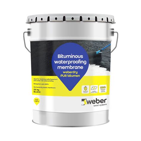 Best bituminous waterproofing membrane | Weber Saint Gobain