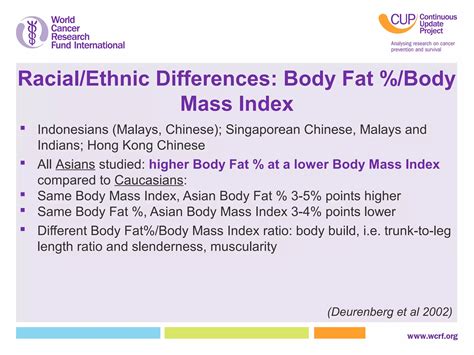 Ethnic differences, obesity and cancer, stages of the obesity epidemic ...