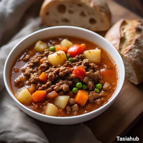 Ground Beef Stew - Tasiahub