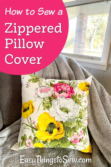 How To Make A Pillow Cover