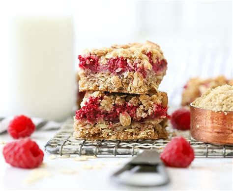 Keto Raspberry Oatmeal Bars at Rosanna Polk blog