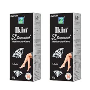 Buy Ikin Diamond Hair Remover Cream For dry Skin - Bikini Hair Removal ...
