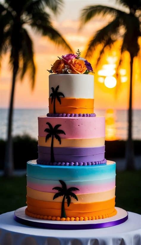 Image result for Fondant Sunset Cake Tutorial