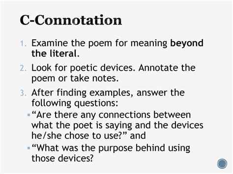 Image result for Connotation Poem Example