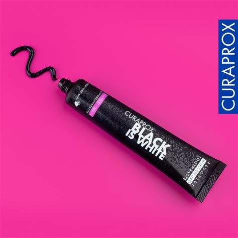 Buy Curaprox Black Is White Toothpaste, 90ml - Activated Charcoal ...